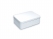 Wit blik rechthoek doos medium (2 stuks)