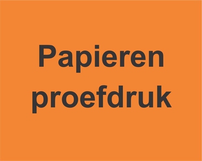 Papieren Proefdruk naar uw Thuis Gestuurd