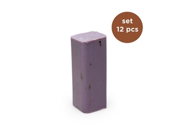 Zeep Bar Lavendel Scrub (Set van 12 stuks)