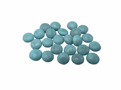 Lentilles Mini Confetti Gelakt Hemelsblauw - 1 kg