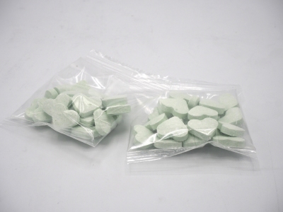 Dextrose Hartjes Groen 20 gram (15 stuks)